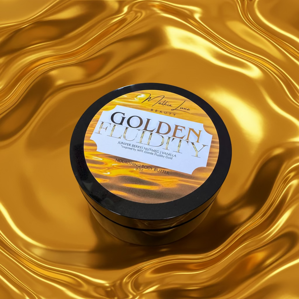 Golden Fluidity 8 oz Body Butter | Luxe Lady III collection