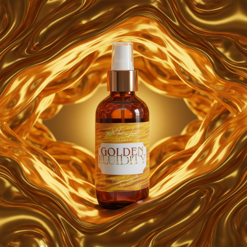 Golden Fluidity 4 oz Parfum Mist | Luxe Lady III collection