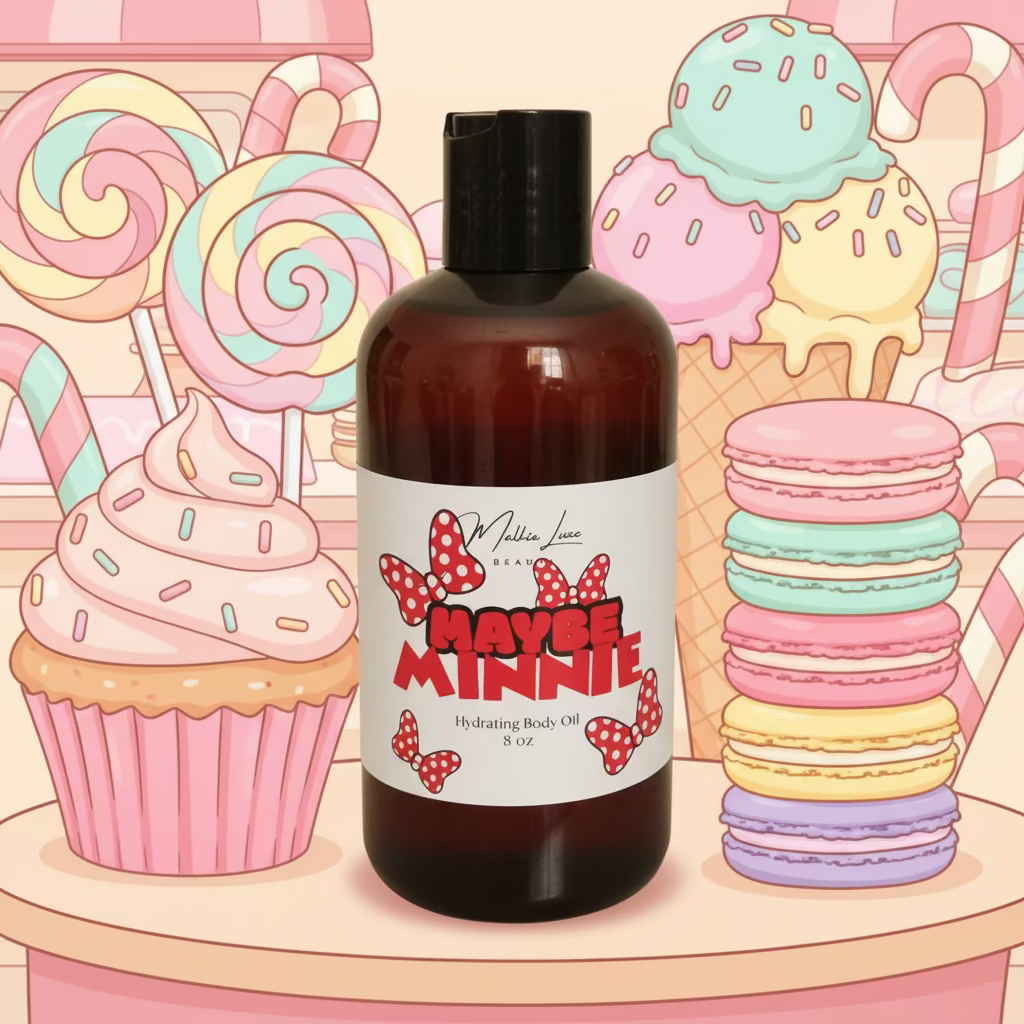 Maybe Minnie 8 oz Body Oil | Luxe Lady III collection