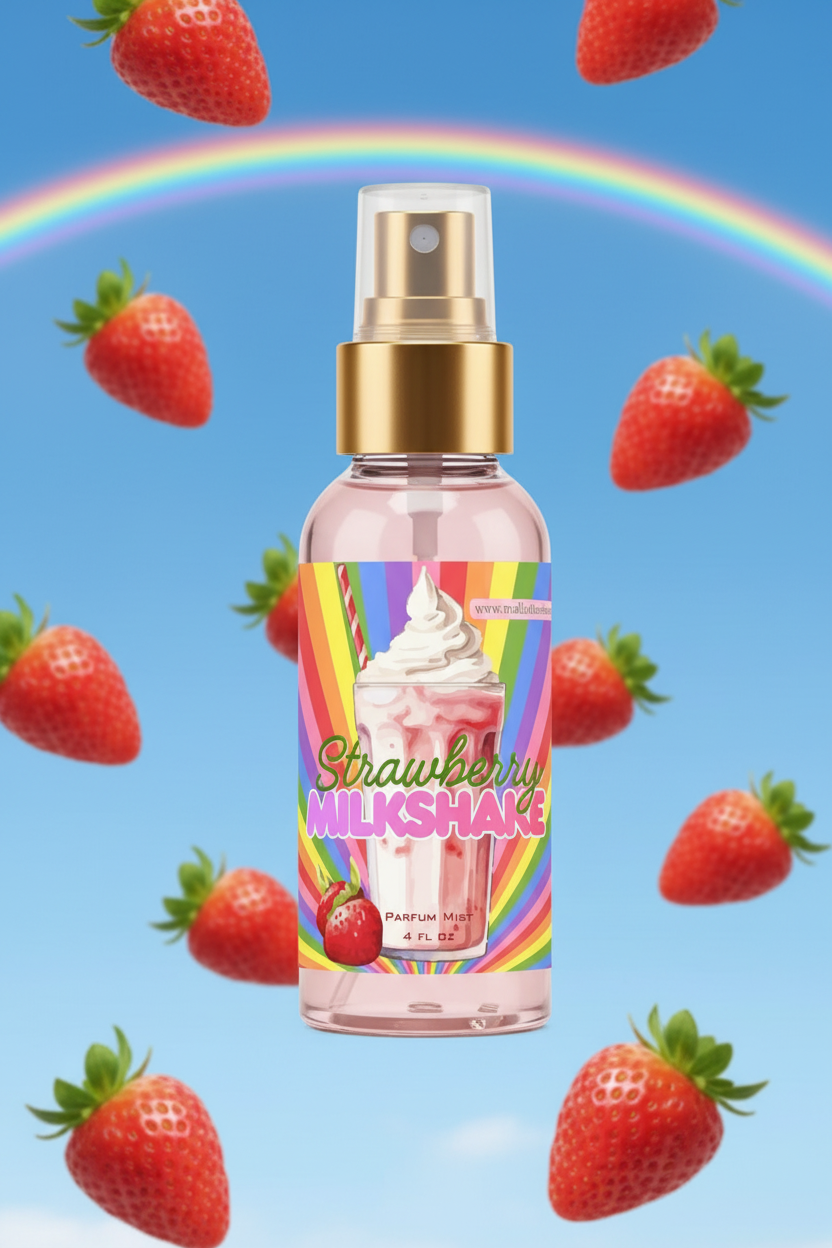 Strawberry Milkshake 4 oz Body Mist | Summer of Love collection