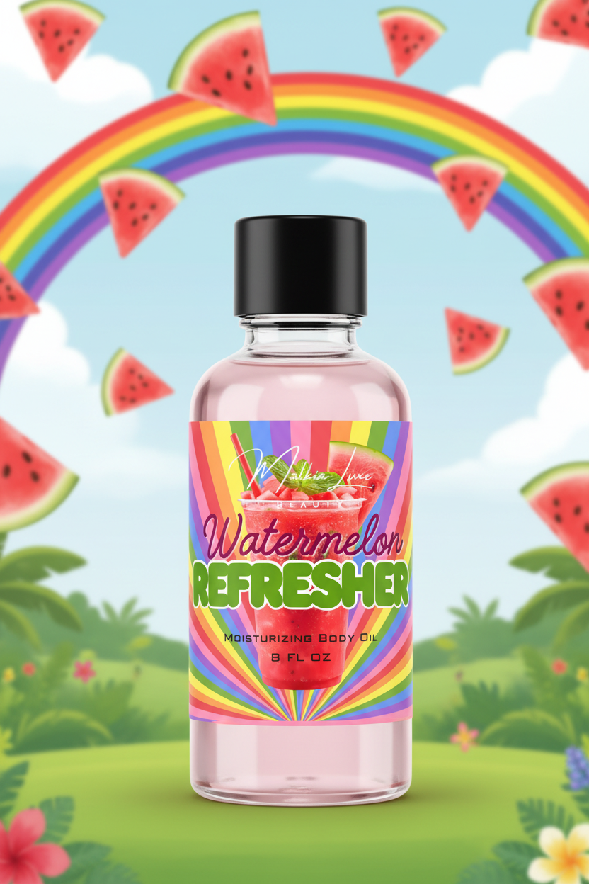 Watermelon Refresher 8 oz Body Oil | Summer of Love collection