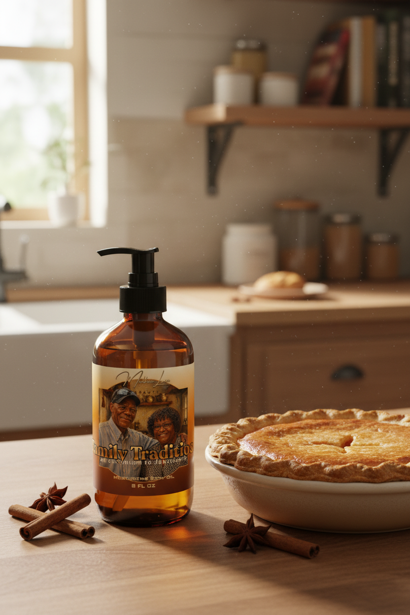 Family Traditions 8 oz Body Oil | Juneteenth