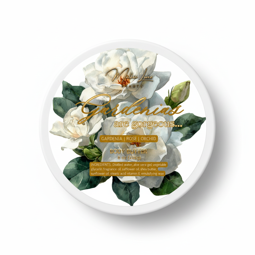 Gardenias are gorgeous... 8 oz Body Butter | Beautiful Bouquet Collection