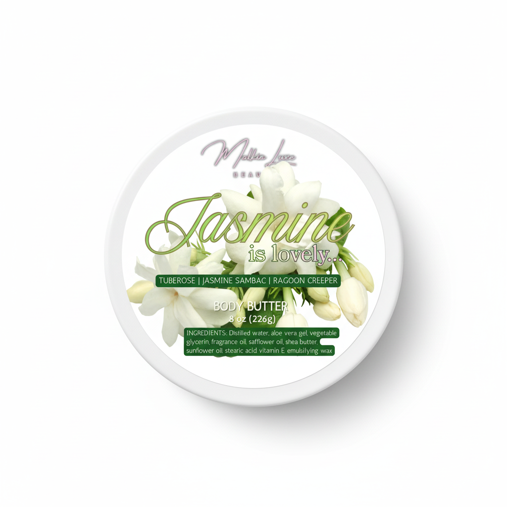 Jasmine is lovely... 8 oz Body Butter | Beautiful Bouquet collection