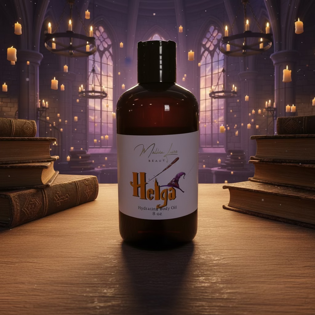 Helga 8 oz Body Oil | Luxe Lady III collection