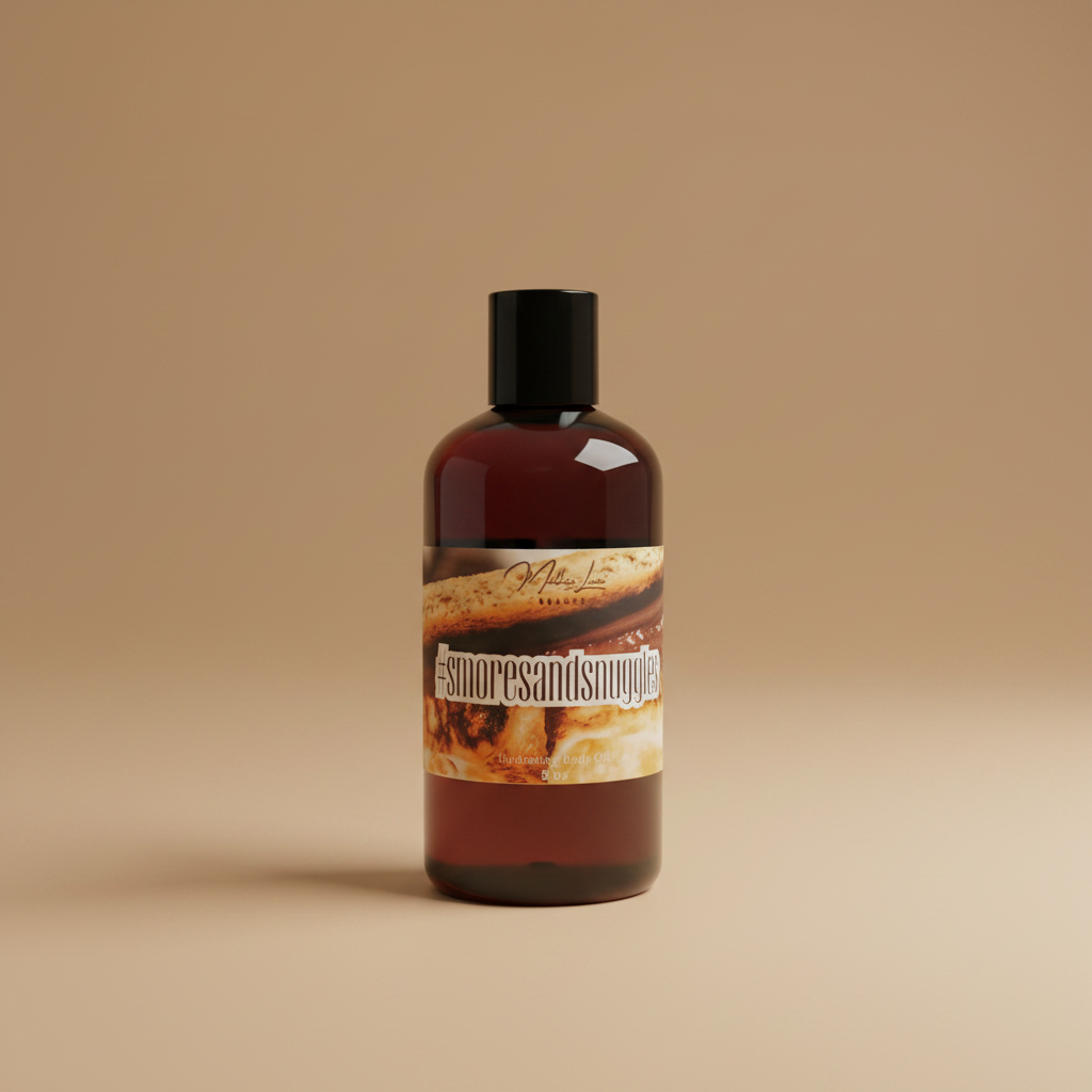 #smoresandsnuggles 8 oz Body Oil | #cozygirlcoded collection