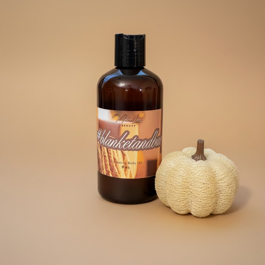 #blanketandbae 8 oz Body Oil | #cozygirlcoded collection