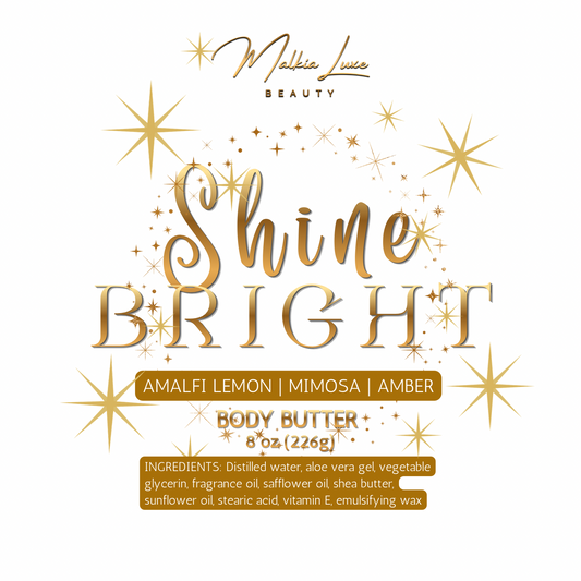 Shine Bright 8 oz Body Butter | Luxe Lady II