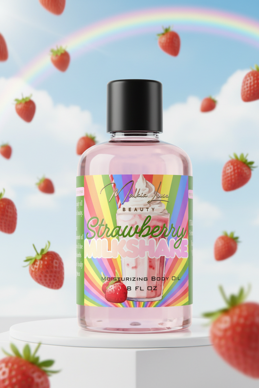 Strawberry Milkshake 8 oz Body Oil | Summer of Love collection