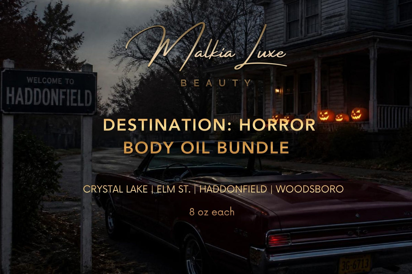Destination: Horror Body Oil Bundle