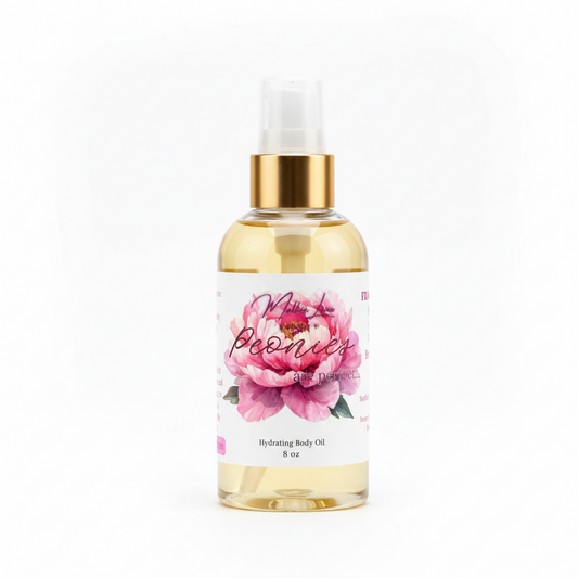 Peonies are perfect... 8 oz Body Oil | Beautiful Bouquet