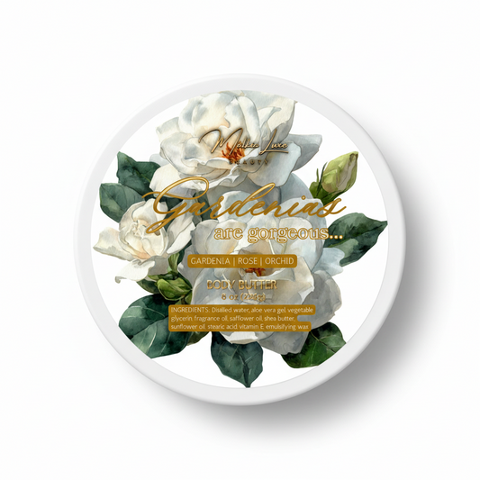 Gardenias are gorgeous... 8 oz Body Butter | Beautiful Bouquet Collection