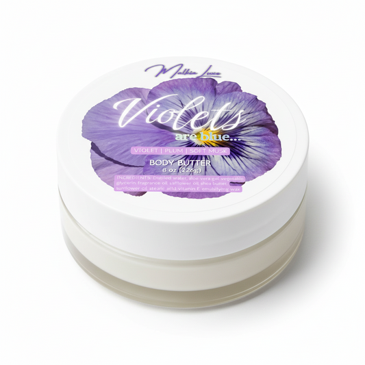 Violets are blue... 8 oz Body Butter | Beautiful Bouquet collection